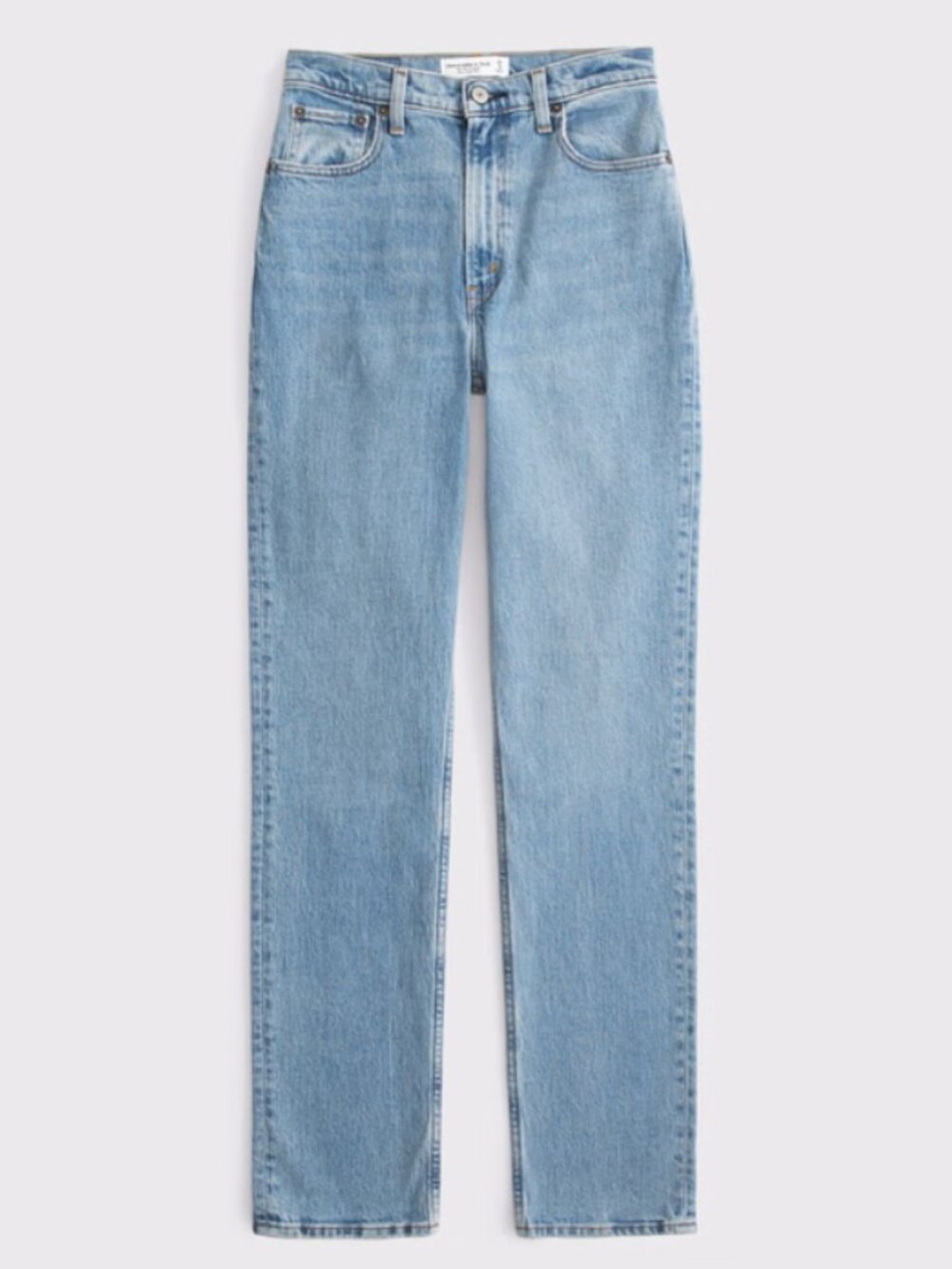 A&F Curve Love Ultra High Rise 90s Straight Jean